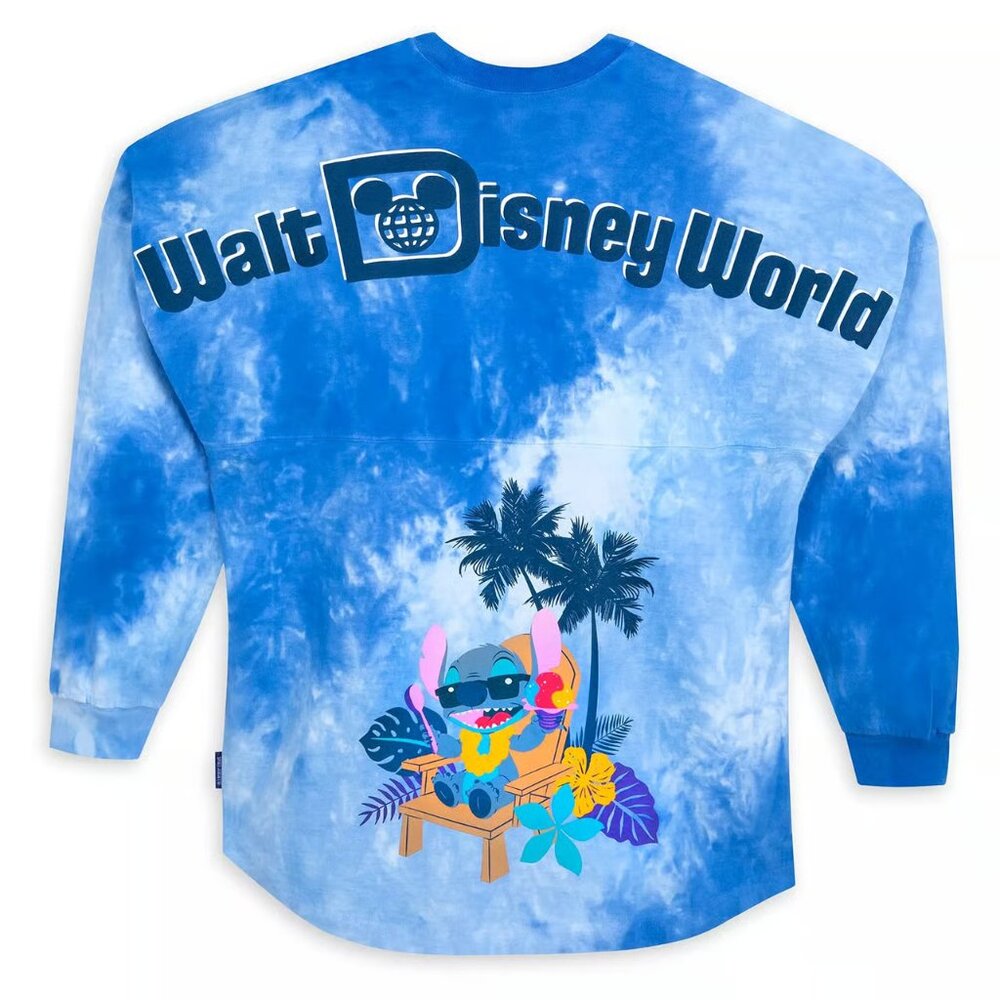 Disney Parks Stitch Spirit Jersey XL Walt Disney World Tie Dye Lilo & Stitch NWT